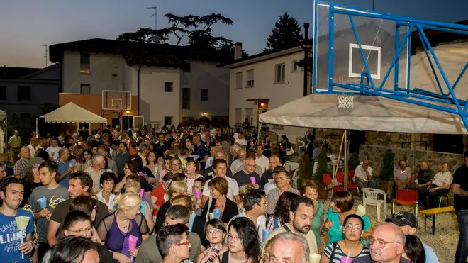 Villanova di San Giovanni 21 giugno 2013. Fioccolata. Copyright Petrussi Foto Press/Serratore