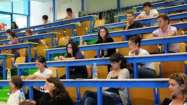 Udine 5 Settembre 2011. Universita'. Test ammissione Facolta' di Medicina. Telefoto Copyright Foto PFP / Petrussi