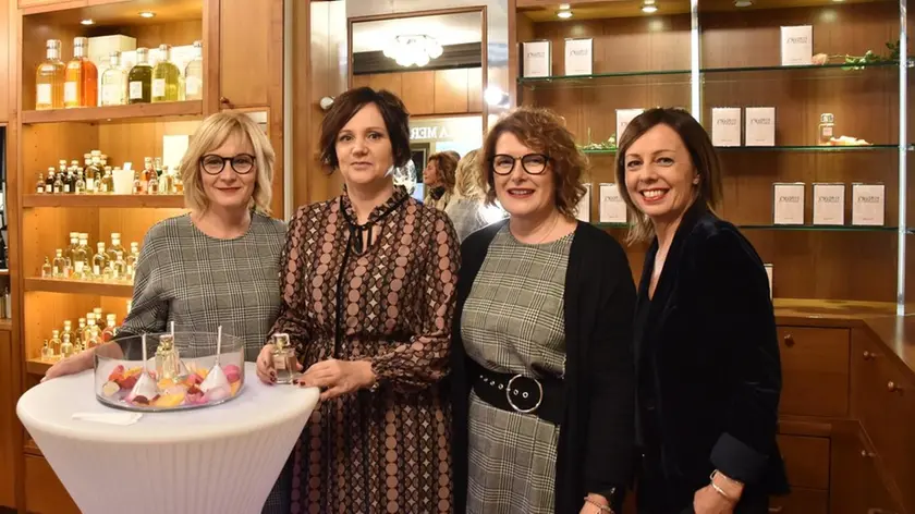Udine 09 Novembre 2018 valeria mattioni profumeria zanon Agenzia Petrussi foto Massimo Turco