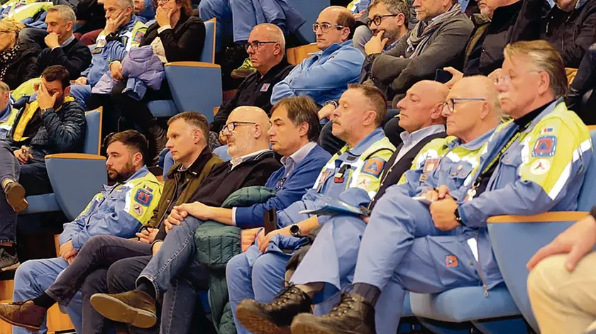 L'incontro della Protezione civile Fvg nella sede della regione © Foto Petrussi