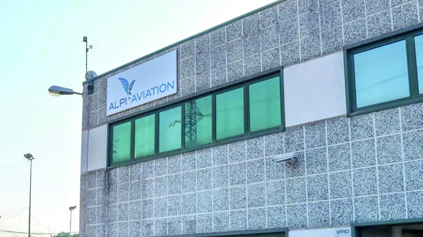 La sede della società Alpi Aviation di San Quirino