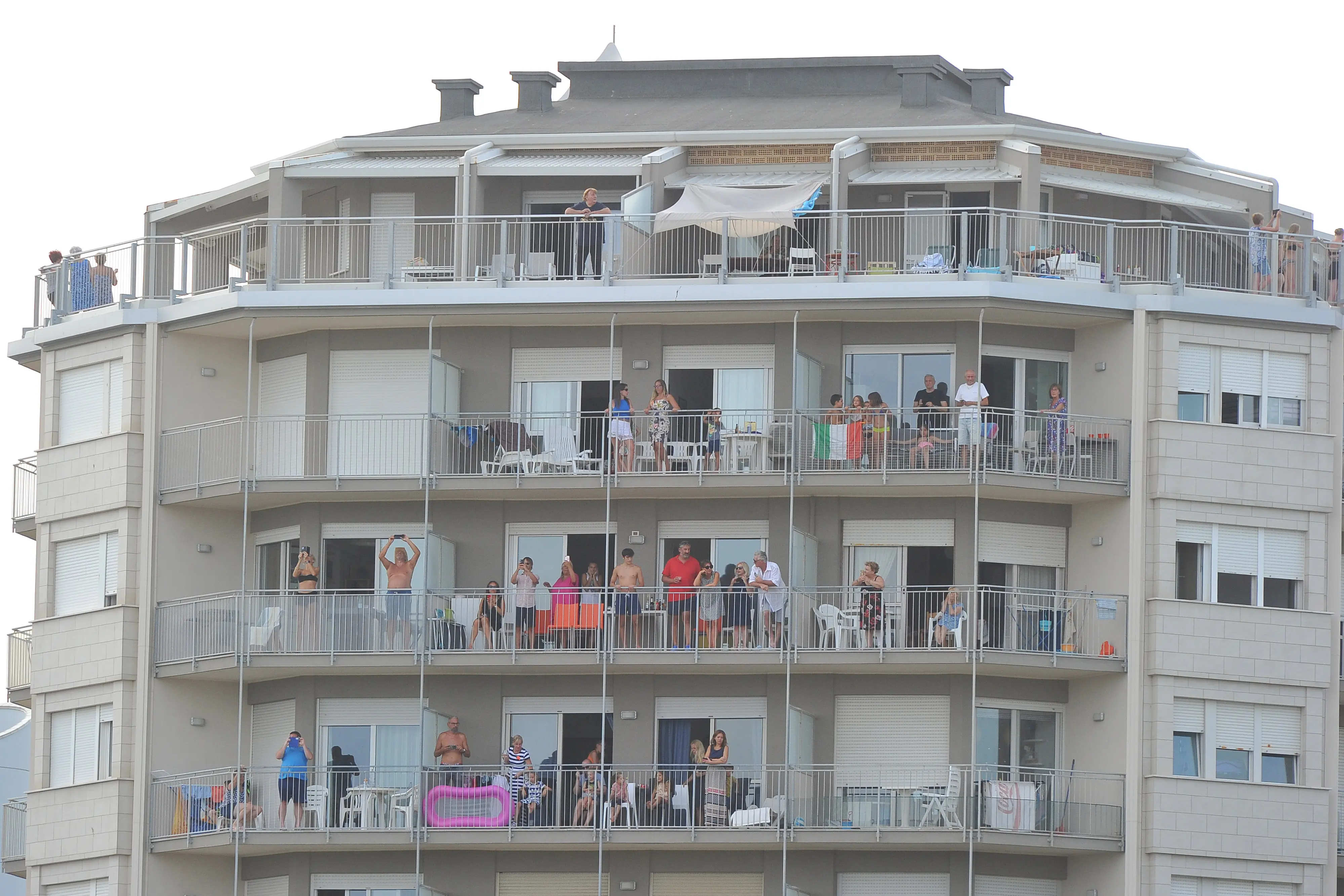 Lignano 28 luglio 2022 Air show frecce tricolori ©Foto Petrussi