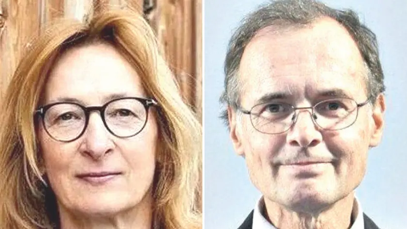 Alenka Zupančič, studiosa di psicoanalisi e di filosofia continentale e Paolo Zellini, matematico e storico della scienza