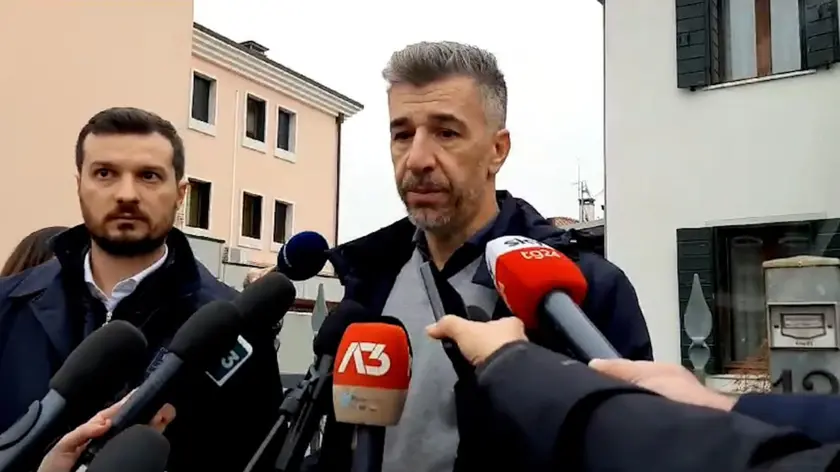 Gino Cecchettin padre di Giulia, Vignonovo, 14 Novembre 2023. ANSA/MICHELE GALVAN