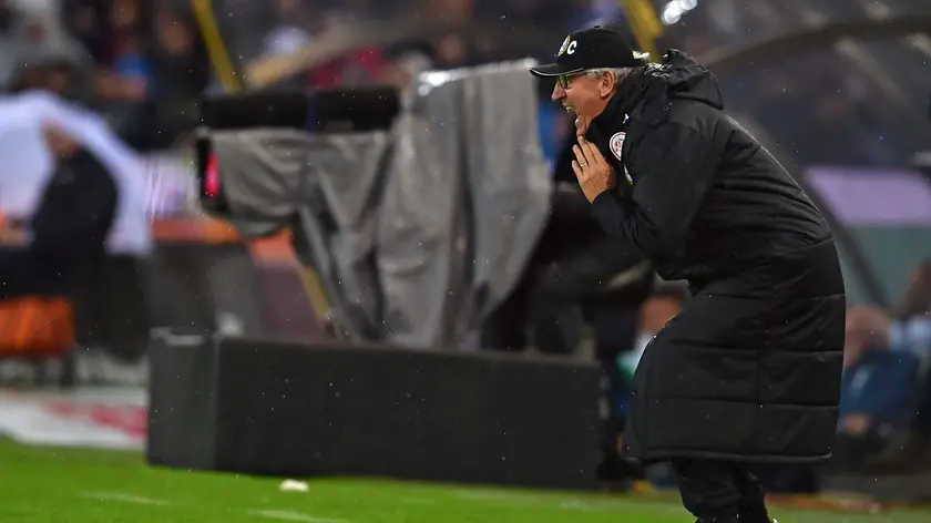 Udine, 22 ottobre 2017 Calcio Serie A 2017-20178, 9^ giornata. Udinese vs Juventus Nella foto l'allenatore dellÕUdinese Luigi Delneri. © Foto Petrussi / Ferraro Simone