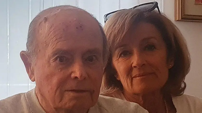 Andrea Momigliano, l’uomo operato all’ospedale di Latisana, e sua figlia Ada