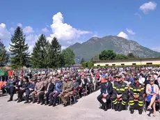 Gemona del Friuli 07 maggio 2016 Caserma Goi Pantanali. Cerimonia di commemorazione delle vittime militari del terremoto del Friuli, 1976. Copyright Foto Petrussi / Ferraro Simone