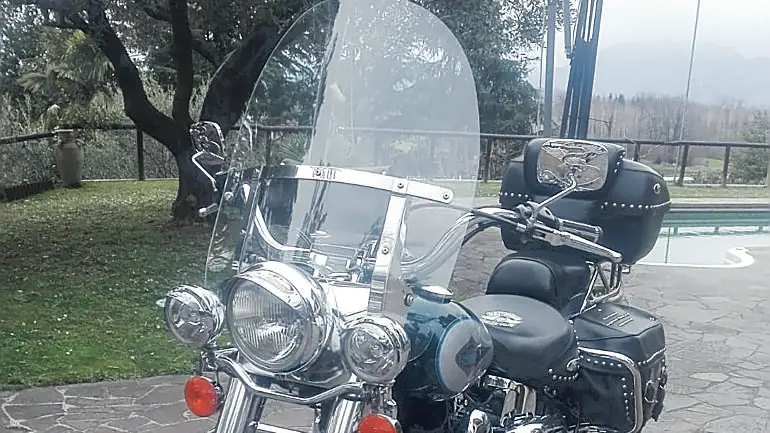 L’Harley-Davidson è stata ritrovata in un locale di Tavagnacco