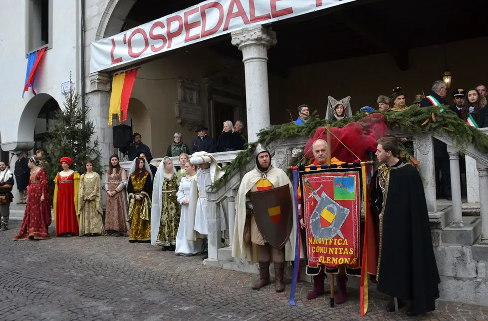 Gemona 6 gennaio 2016 tallero corteo © Petrussi Foto Press - Massimo Turco