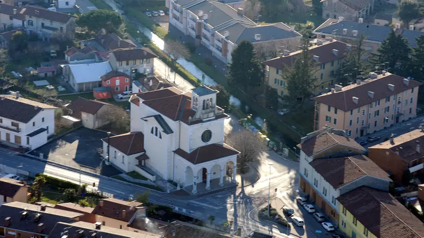Udine 30 gennaio 2017 sant osvaldo aeree Copyright Petrussi Foto Press Turco Massimo