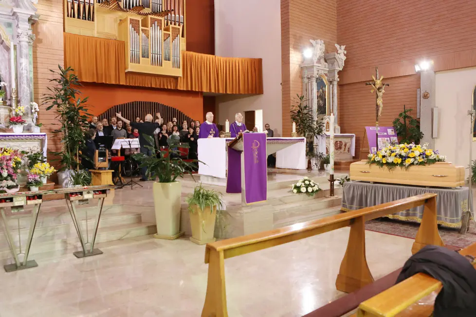 Pasian di Prato 28 Marzo 2017 Funerale Matteo Lesa copyright Petrussi/Bressanutti
