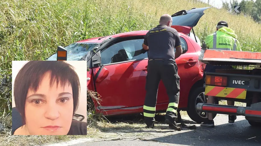 La vittima dell'incidente in tangenziale a Udine è Chiara Beltrame, 49 anni