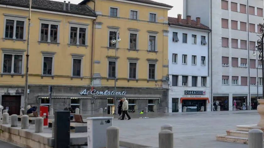 Udine 11 dicembre 2015. piazza XX settembre © Petrussi Foto Press TURCO