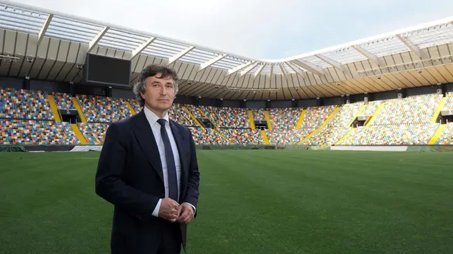 Udine 1 settembre 2016. Udinese Calcio. Gino Pozzo. © Foto Petrussi / Petrussi Diego