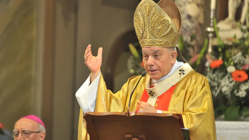 Andrea Bruno Mazzocato, arcivescovo metropolita di Udine e batae di Rosazzo (foto Petrussi)