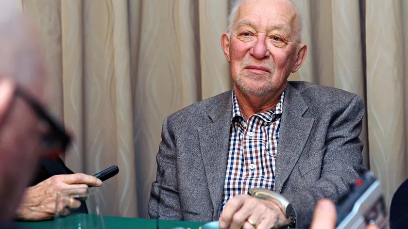Udine 29 gennaio 2016 Interviste Premio Nonino 2016: Lars Gustafsson Copyright Foto Petrussi / Ferraro Simone