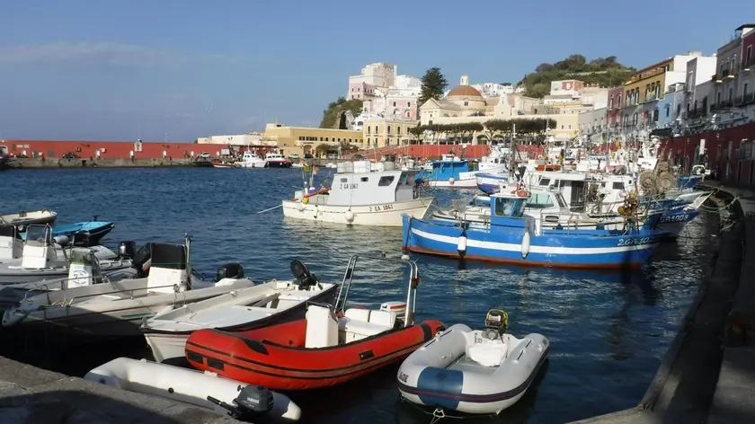 Isola di Ponza, Mare Mediterraneo. Ponza, 18 aprile 2017. ANSA/STEFANO SECONDINO