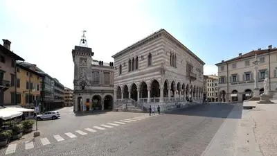 Uno scorcio del centro di Udine