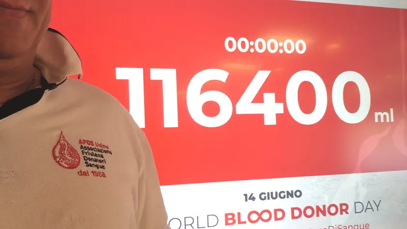 Il dato finale della maratona del dono: 116.400 ml raccolti