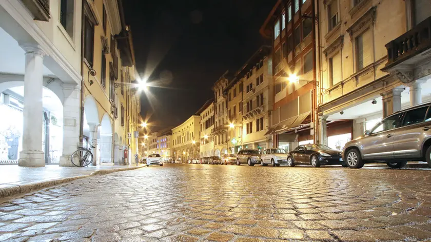 Udine 03 Febbraio 2017 Via Mercatovecchio copyright Petrussi