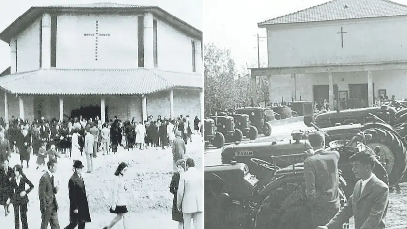 L’inaugurazione della chiesa di San Giuseppe e una delle prime feste del ringraziamento