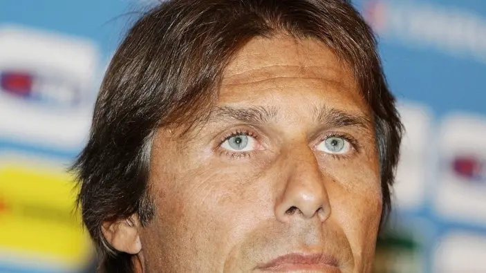 19/08/2014 Roma, Hotel Parco dei Principi, conferenza stampa di presentazione del nuovo C.T. dell'Italia Antonio Conte, nella foto Antonio Conte