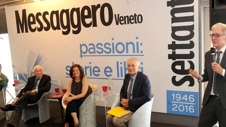Udine 28 Maggio 2016. Festa settanta anni Messaggero Veneto. Storie parallele. Petrussi Foto Press / Diego Petrussi
