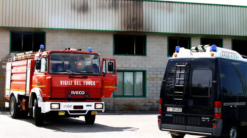 FOTO MISSINATO - INCENDIO A PRAVISDOMINI