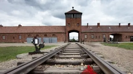 Poland --- Auschwitz-Birkenau Concentration Camp, Oswiecim, Poland --- Image by © Jim Zuckerman/Corbis