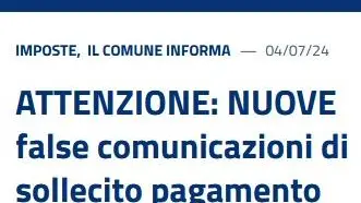 L’avviso pubblicato sul sito internet del Comune di Cividale