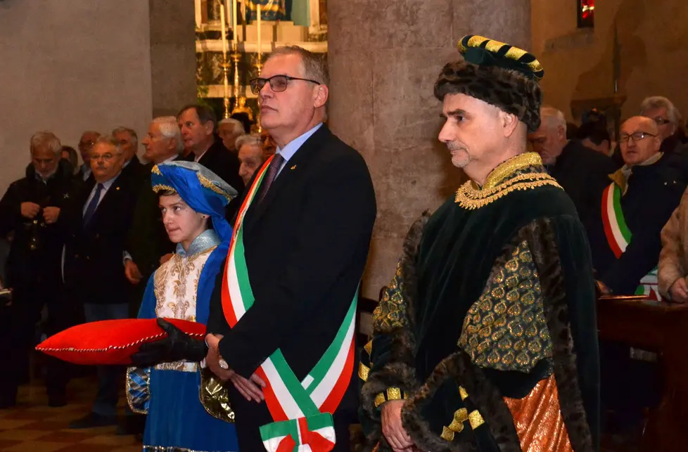 Gemona 6 gennaio 2016 messa tallero in duomo © Petrussi Foto Press - Massimo Turco