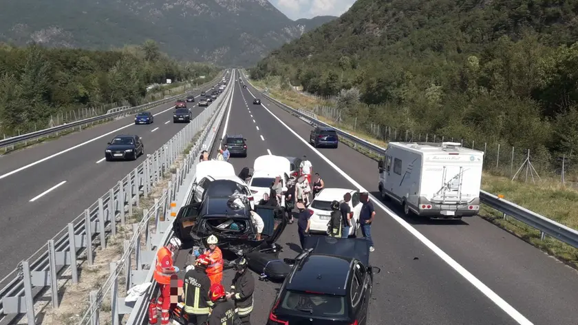 L'incidente stradale si è verificato lungo l'autostrada A23 Udine-Tarvisio