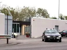 L'ingresso del Centro di identificazione ed espulsione di Gradisca d'Isonzo (Gorizia). ANSA/ALBERTO LANCIA/