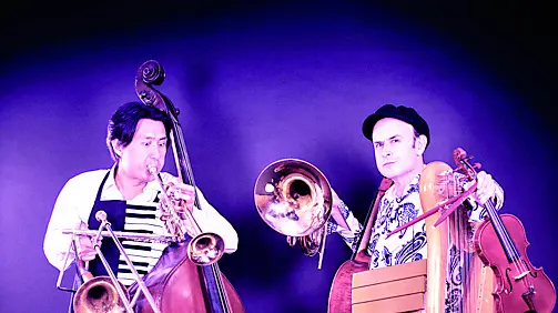 Il duo Igudesman & Joo al concerto inaugurale del Mittelfest