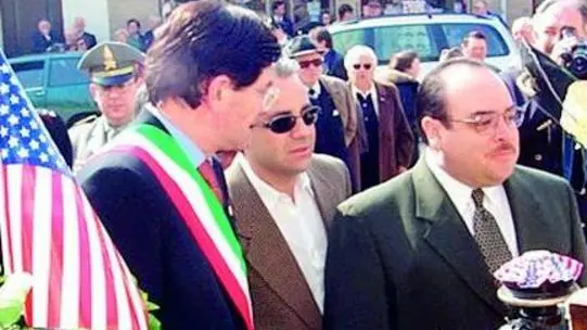 Bumbaca Gorizia ..Go C 3 A..Visita a Dolegna del vicegovernatore della California
