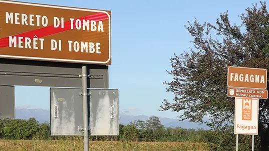 Plasencis 11 Ottobre 2019. Zona dove dovrebbe essere ubicato il nuovo allevamento di polli. © Foto Petrussi