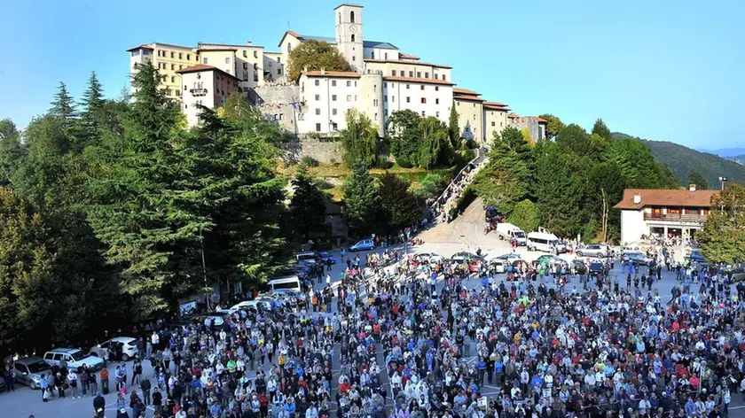 Cividale e castelmonte 8 Settembre 2017. Pellegrinaggio e messa dedicata alla Madonna di Castelmonte. © Petrussi Foto Press - Diego Petrussi