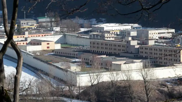 Il carcere di massima sicurezza di Tolmezzo (Udine), 23 gennaio 2013. ANSA/ALBERTO LANCIA