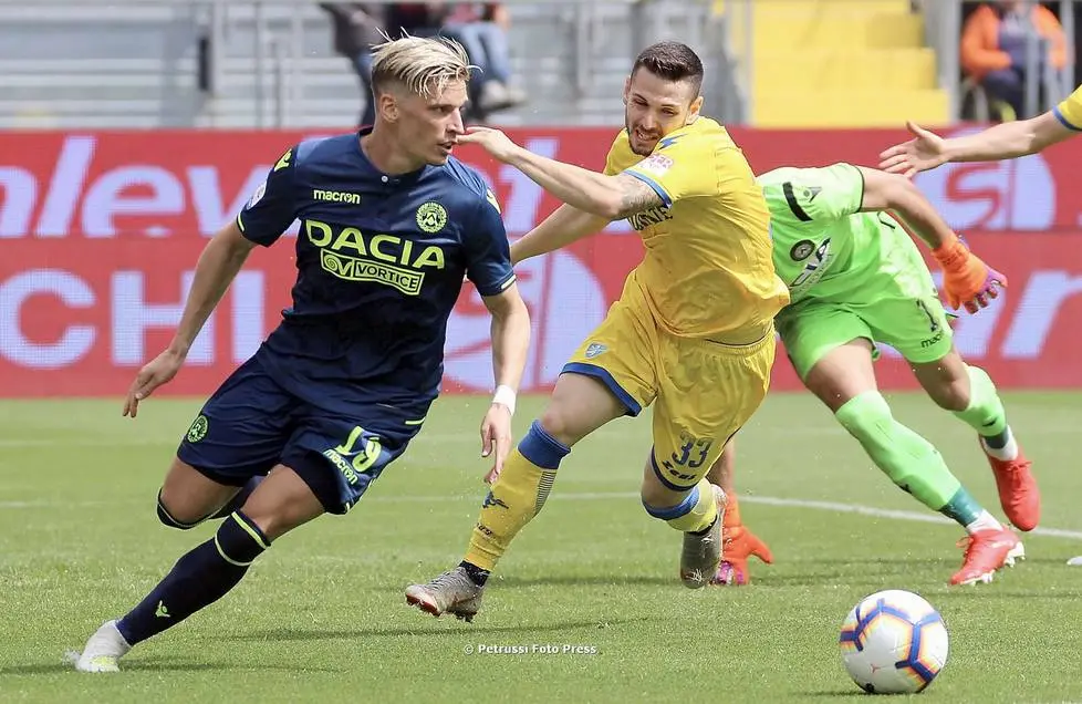 Frosinone 12 Maggio 2019. Calcio Serie A. Frosinone-Udinese. © Foto Petrussi