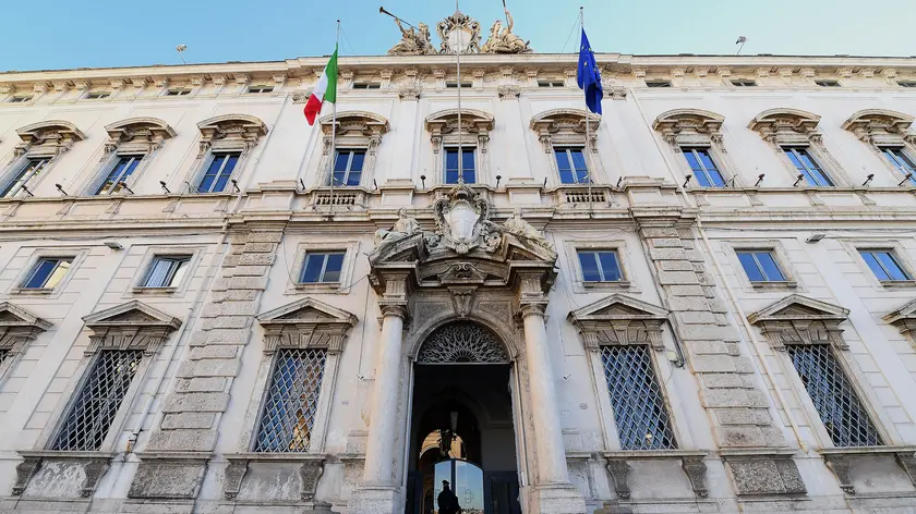 Il palazzo della Corte Costituzionale, Roma, 30 novembre 2021. ANSA/ETTORE FERRARI